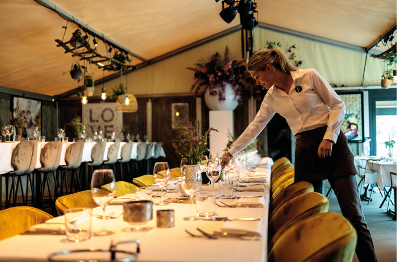 Genieten van het ‘witte goud’ op een unieke locatie